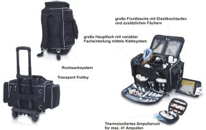 Preview: EliteBags MEDIC'S doctors bag - black