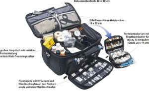 Preview: EliteBags GP'S Softbag medical bag - black